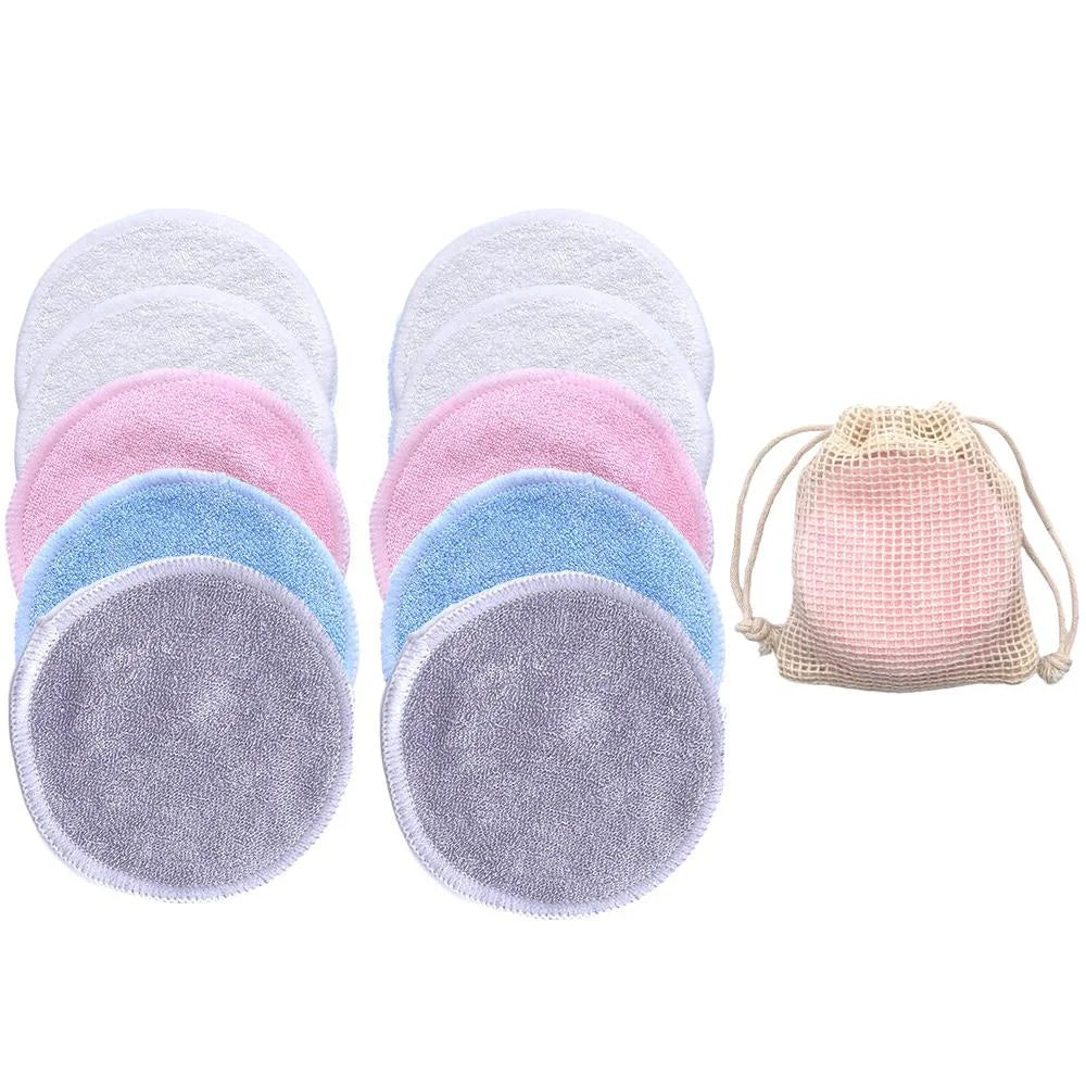 Reusable Bamboo Fiber Washable Rounds Pads