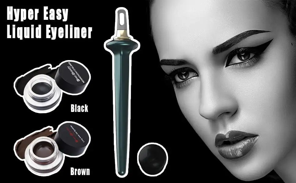 EYELINER TOOL Portable Eyeliner Guide Tools Brush