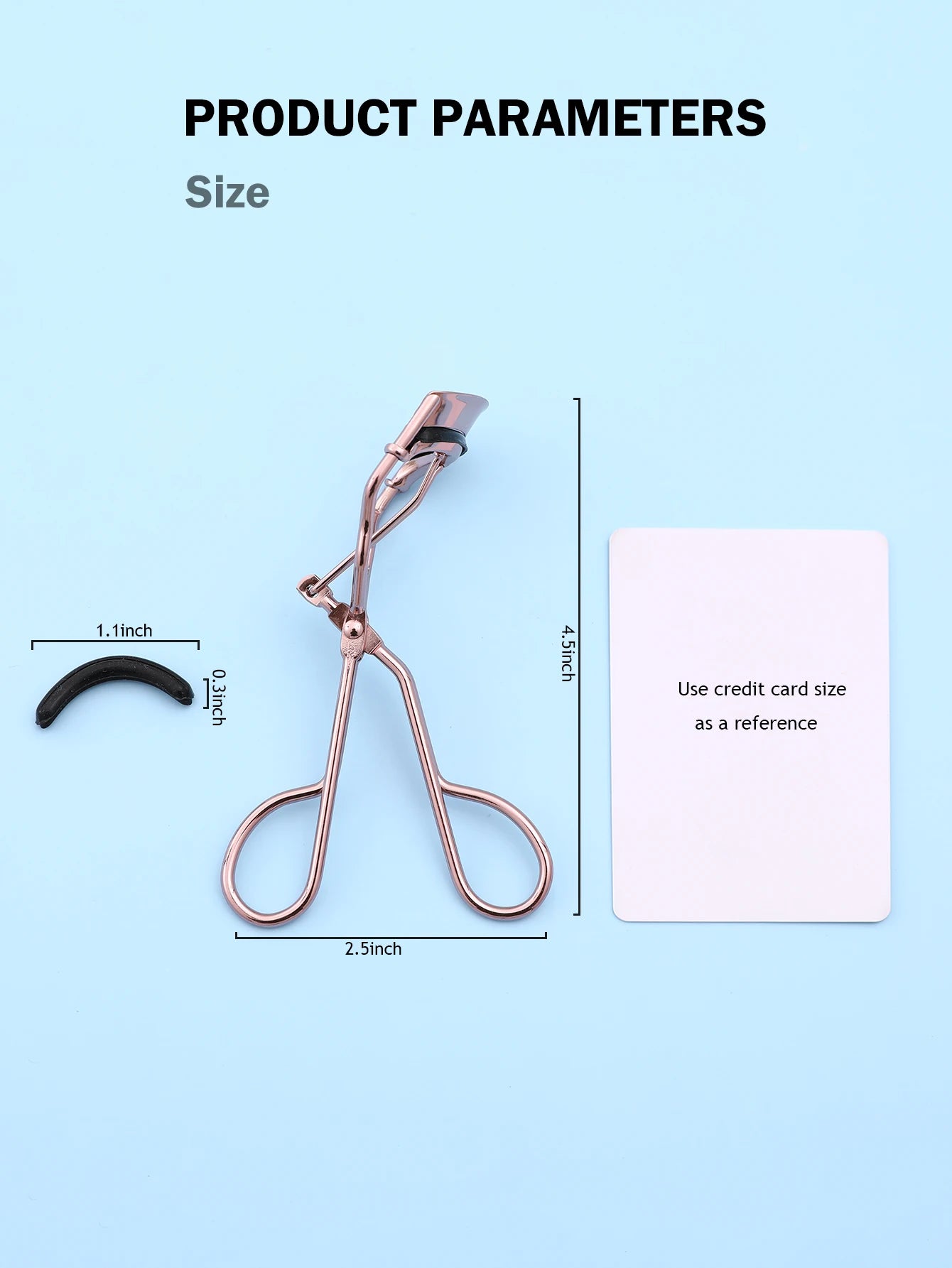 Eyelash Curler with Comfort Grip Makeup Tool