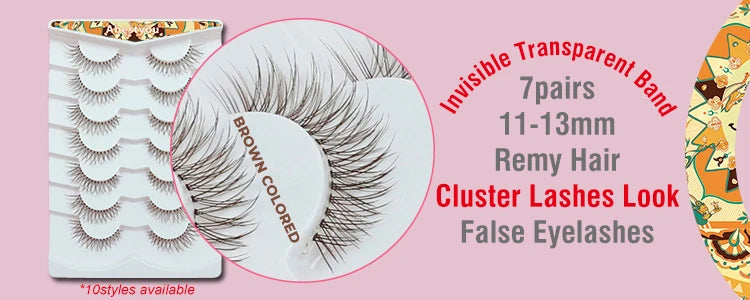 Magnetic False Fluffy Eyelashes & Eyeliner