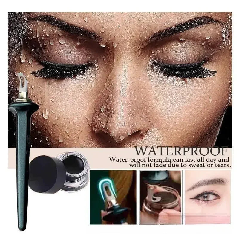 EYELINER TOOL Portable Eyeliner Guide Tools Brush