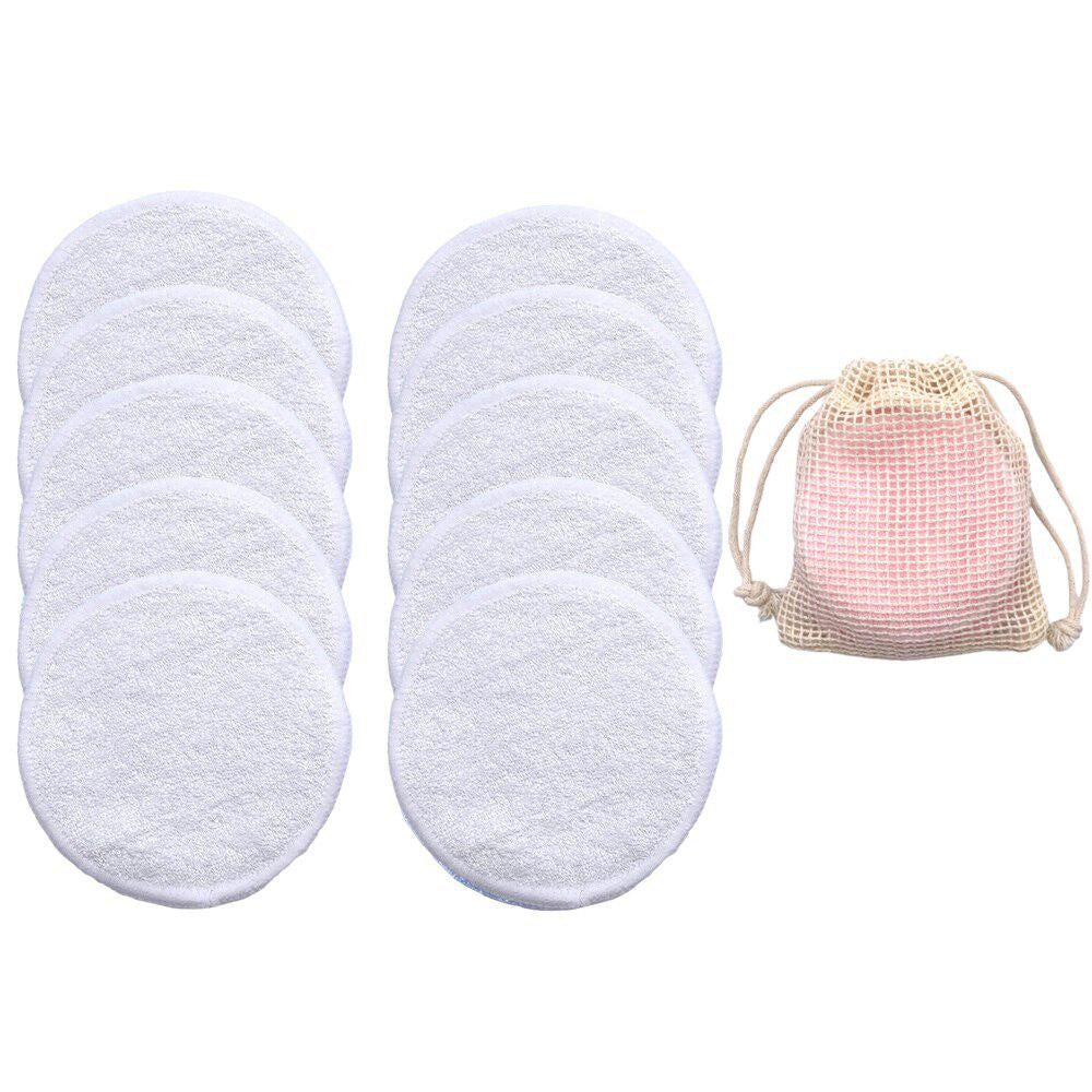 Reusable Bamboo Fiber Washable Rounds Pads