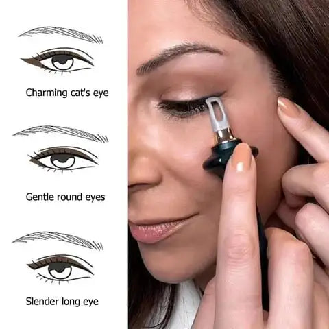 EYELINER TOOL Portable Eyeliner Guide Tools Brush